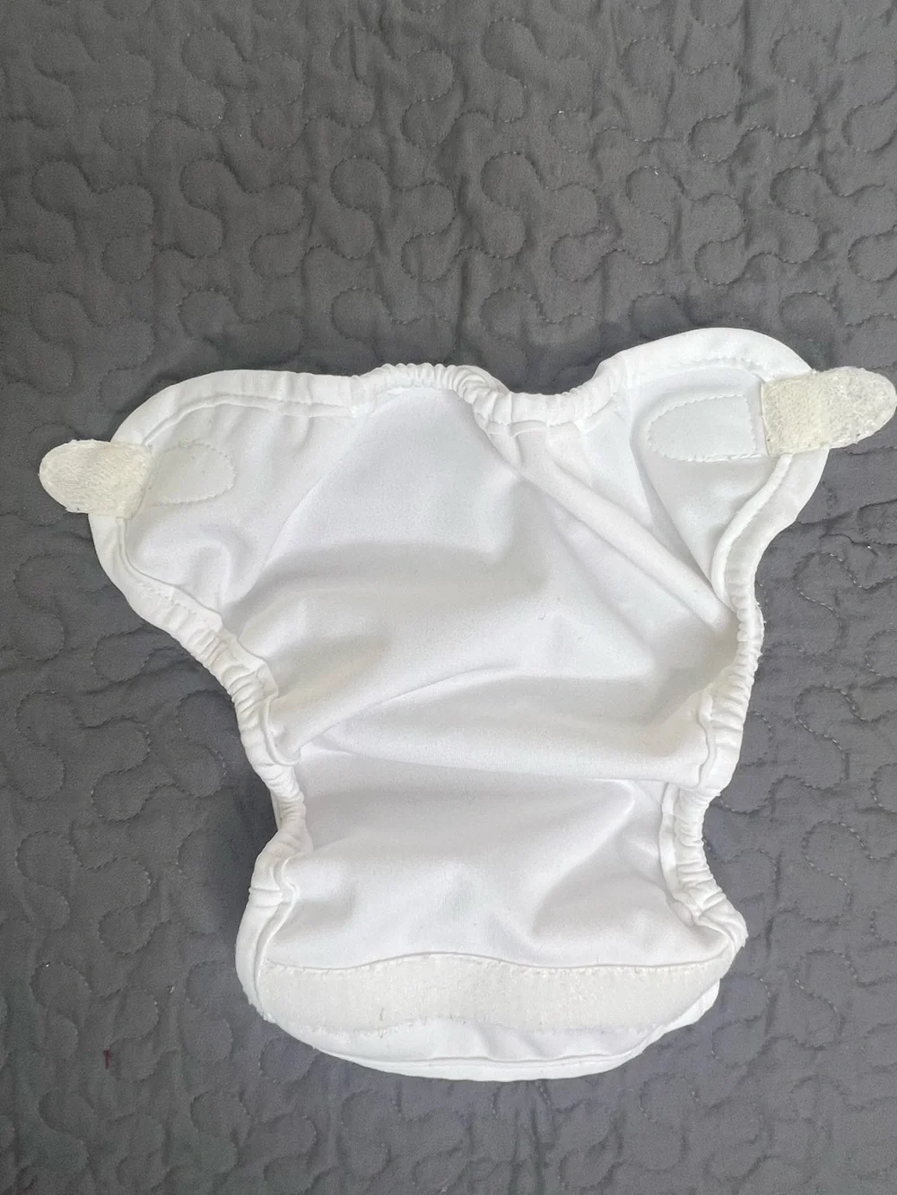 White Cloth Diaper Covers 3 pack bundle set